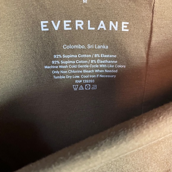 Everlane Black Long Sleeve Bodysuit - Picture 4 of 5